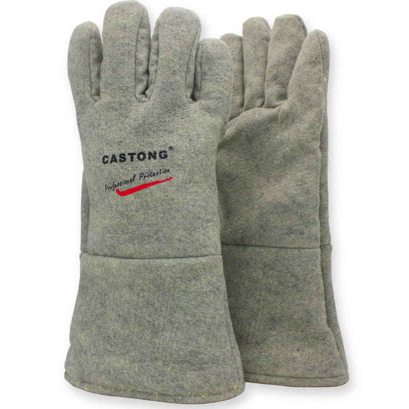 CASTONG/卡司顿500度经济型耐高温手套GEEE15-34灵活型高温手套
