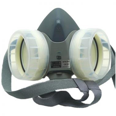 重松GM28S防毒面具  硅胶半面罩