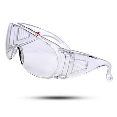 3M 1611HC访客防护眼镜  可佩戴近视眼镜外使用