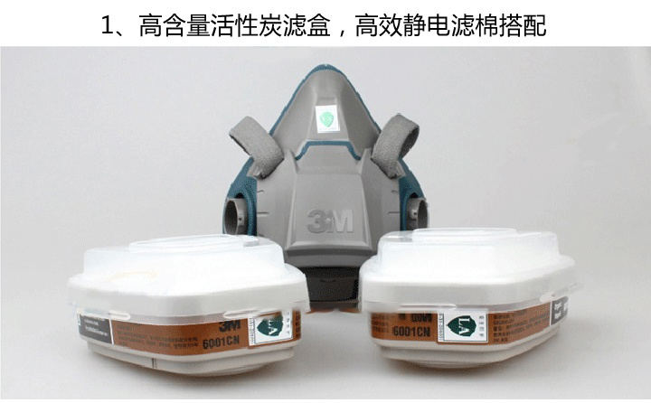 <a href='https://www.jcehs.cn/3m'>3M</a>650P<a href='https://www.jcehs.cn/fangdumianjv'>防毒面具</a>高效滤棉及活性炭滤盒搭配