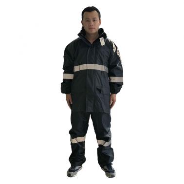 3M R2911藏青色PVC防水安全警示服