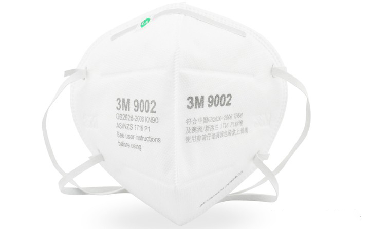 3m9002口罩正反面图