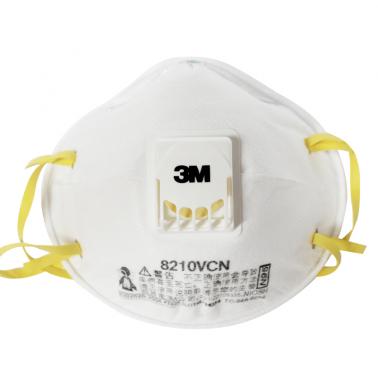 3M8210V防尘口罩  头带式N95口罩，防雾霾PM2.5